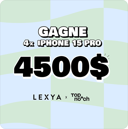 Concours 4500$ top notch