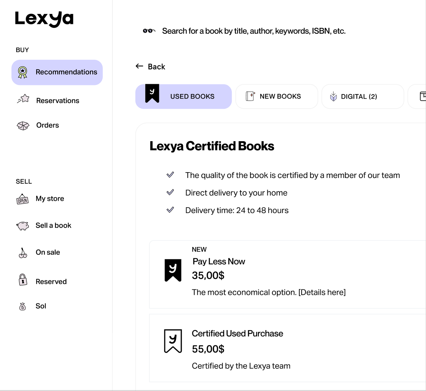 Discover the Lexya App