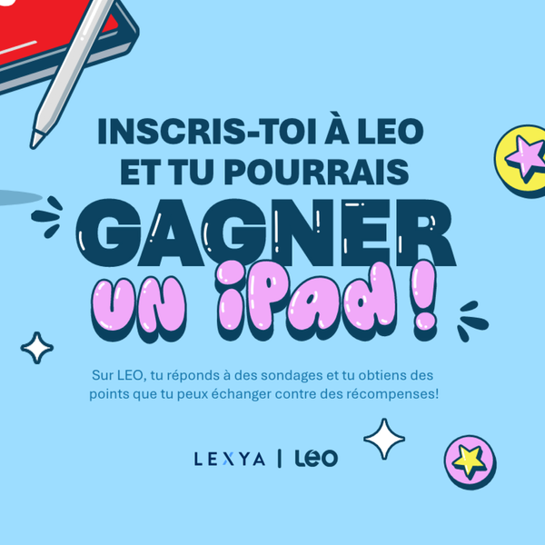 2 ensembles Apple à gagner: Lexya x LEO